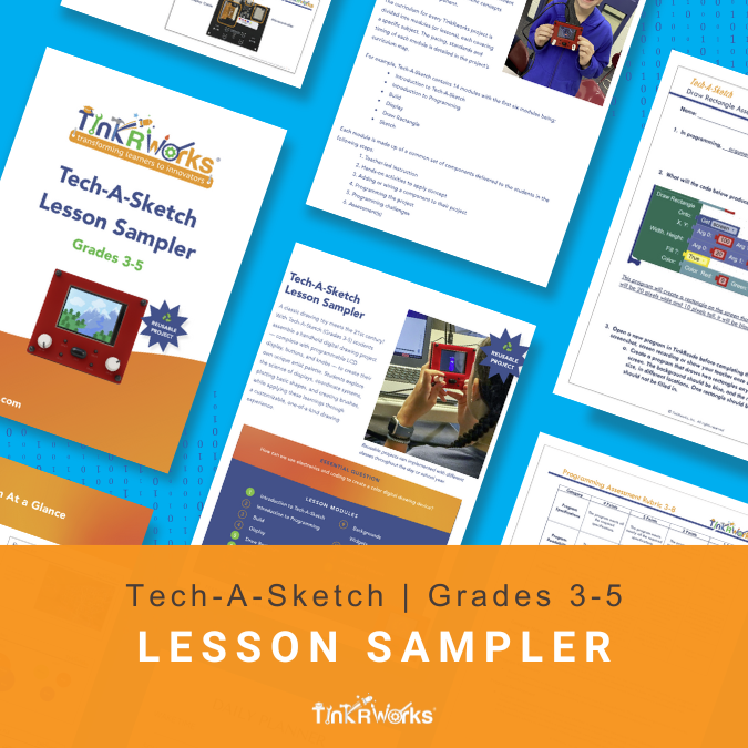 Lesson Sampler Tech-A-Sketch