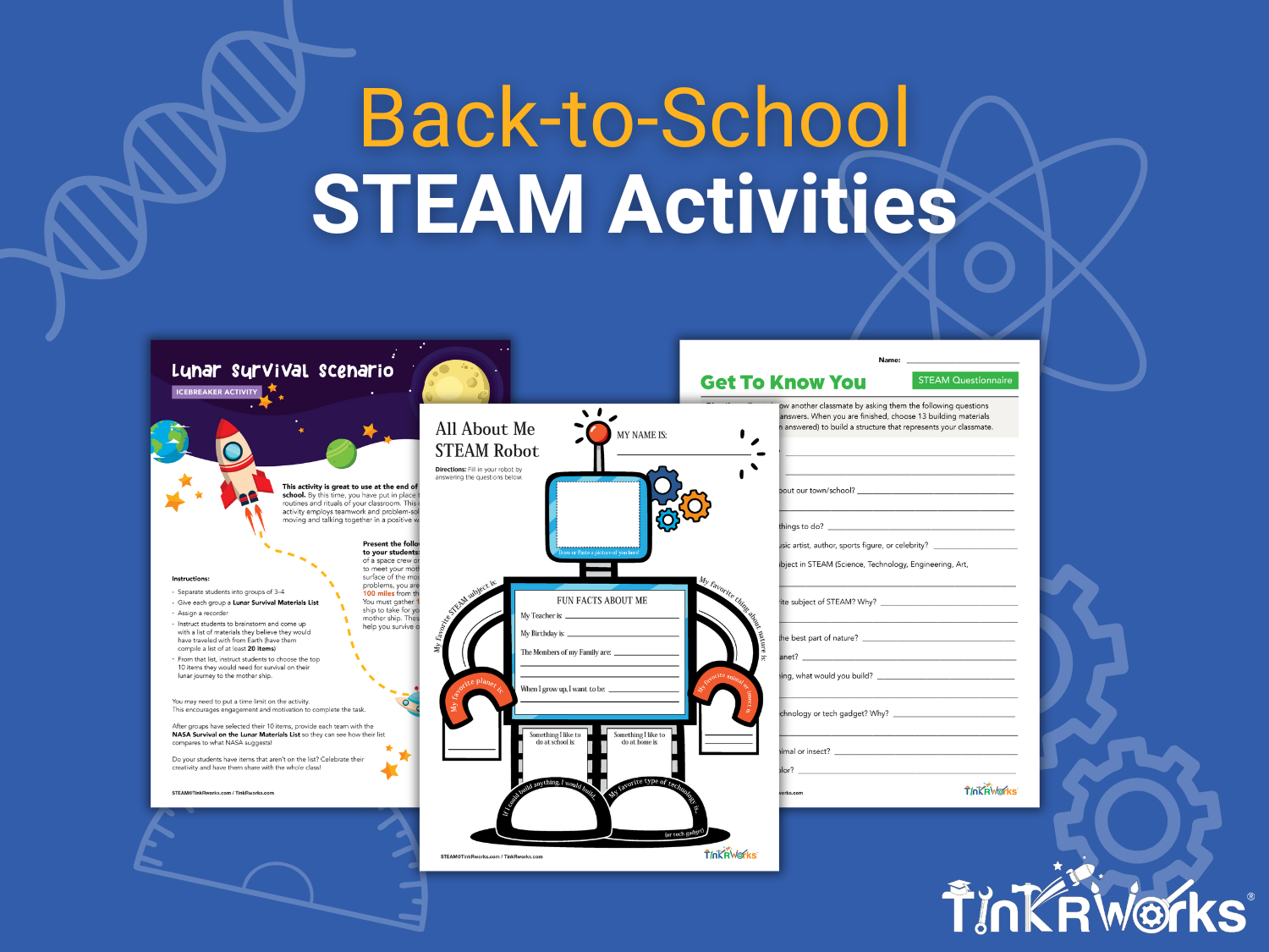 Fun Back-To-School STEAM Activities