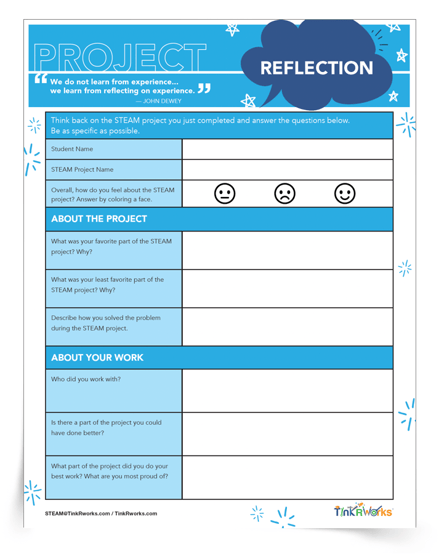 TinkRworks_STEAM-STEM-student-reflection-worksheets