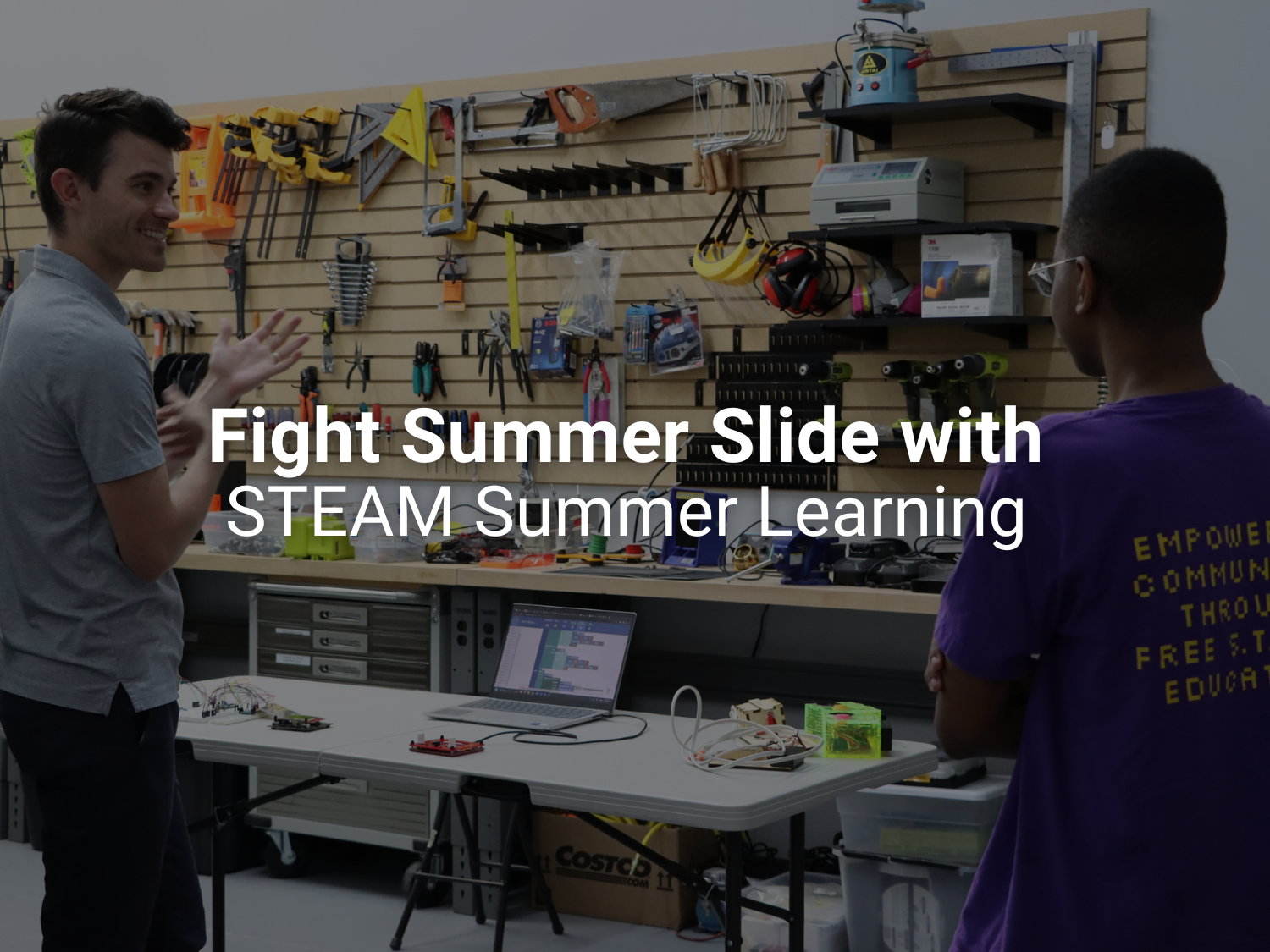 Fight Summer Slide with STEAM Summer Learning